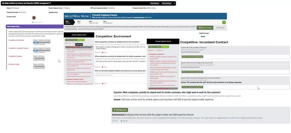 Understanding Pursuit Capture Forms