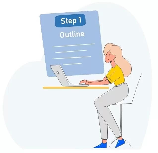 Compliance matrix step 1: create a high level outline based on the RFP instructions