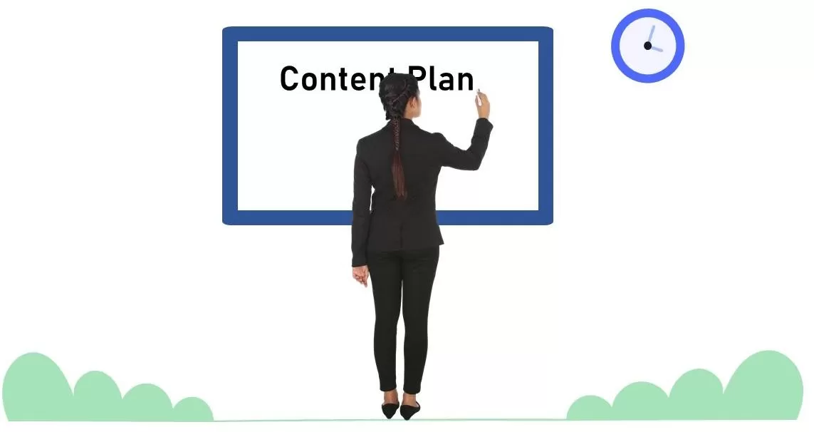 Writing content plan instructions